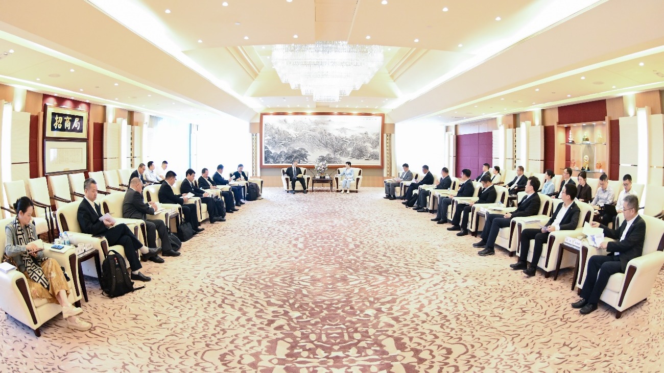 石岱会见安徽省副省长孙勇